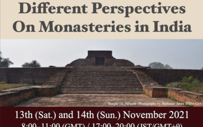 Conférences en ligne « Different Perspectives On Monasteries in India » – 13 & 14/11