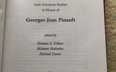 lyuke wmer ra. Indo-European Studies in Honor of Georges-Jean Pinault