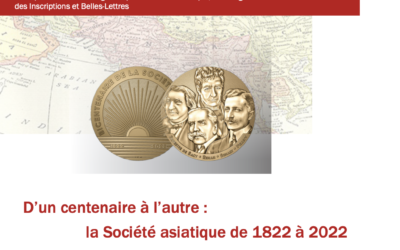 International conference for the Bicentenary of the Société asiatique – 27 & 28/01/22