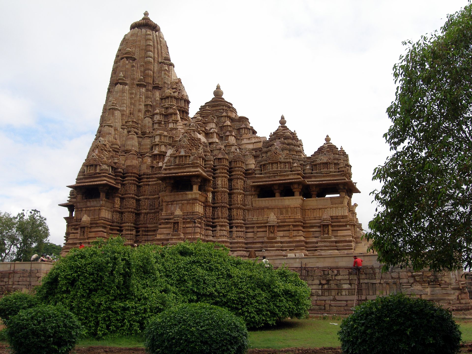 Le temple Kandariya Mahadeva à Khajuraho, v. 1025-1050