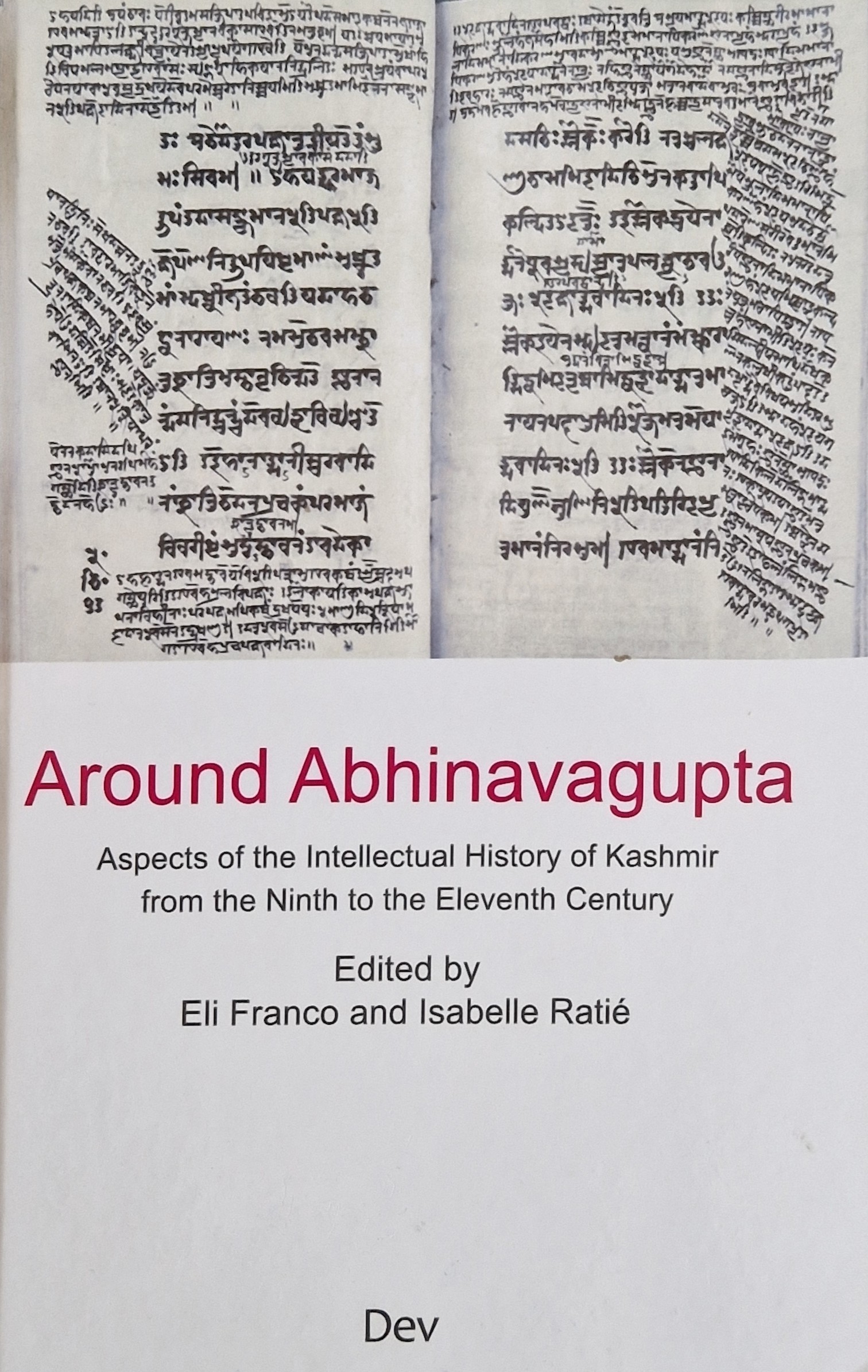 Couverture - Around Abhinavagupta