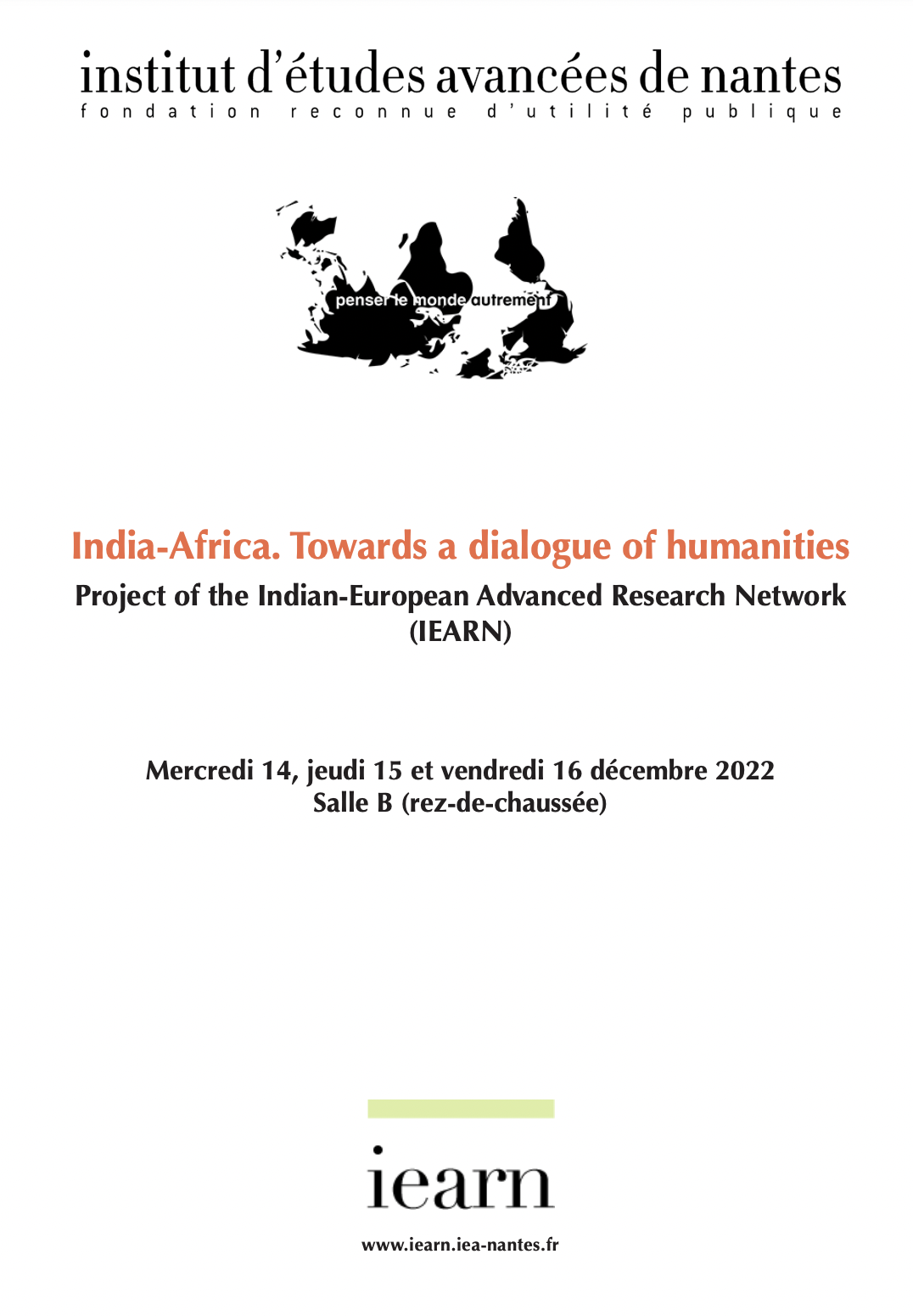ndia-Africa. Towards a dialogue of humanities Project of the Indian-European Advanced Research Network (IEARN)