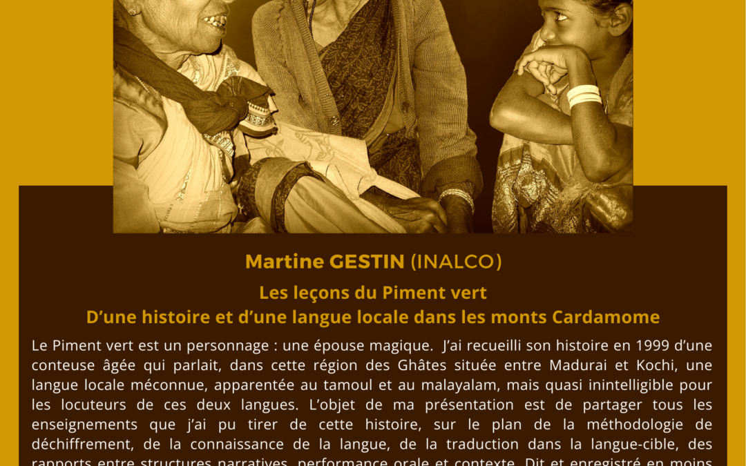 SMI – Conférence de Martine Gestin : 11 mars 2026