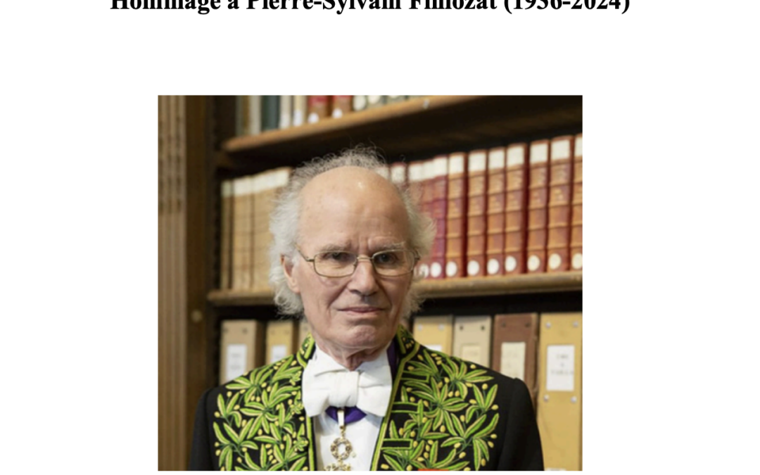 50e anniversaire de l&rsquo;AFEI, hommage à Pierre-Sylvain Filliozat