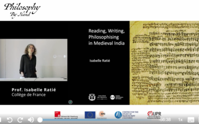 « Reading, Writing, Philosophising in Medieval India », une conférence d&rsquo;Isabelle Ratié à Hambourg, 9 juin 2026
